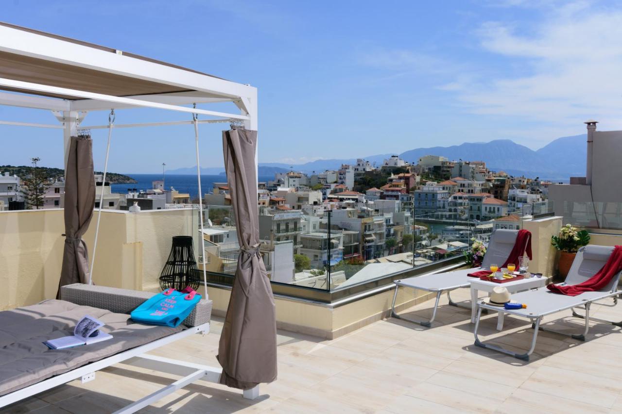 Luxury Lake - Center House Agios Nikolaos Exterior foto