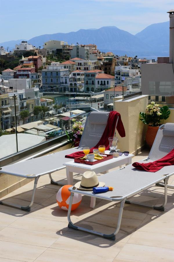 Luxury Lake - Center House Agios Nikolaos Exterior foto